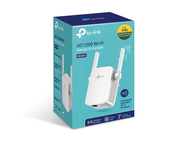 TP-LINK RE305 Wi-Fi Range Extender AC1200