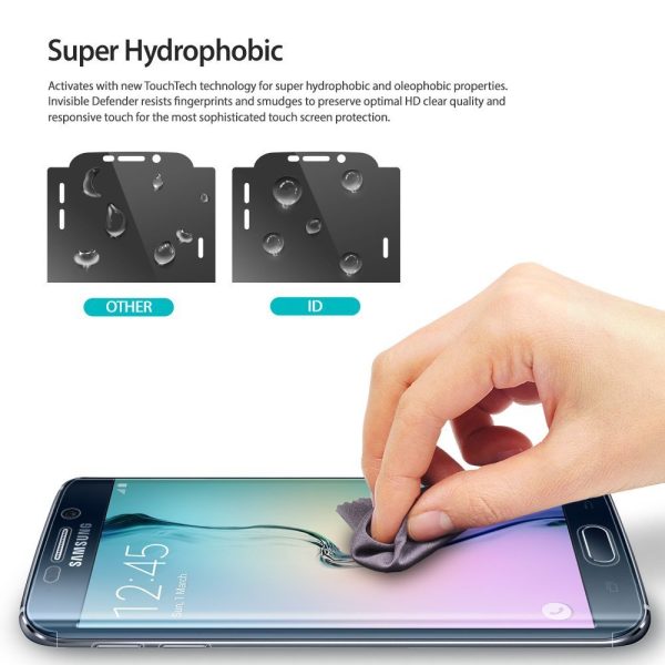 Ringke Invisible Defender Samsung Galaxy S6 Edge Edge to Edge Coverage Case Friendly Protector Ringke Invisible Defender Samsung Galaxy S6 Edge Edge to Edge Coverage Case Friendly Protector