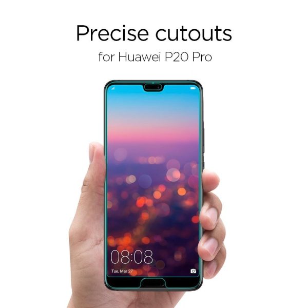 Huawei P20 Pro Spigen 3D Glass Slim Full Coverage Glass Protector - Black Huawei P20 Pro Spigen 3D Glass Slim Full Coverage Glass Protector - Black