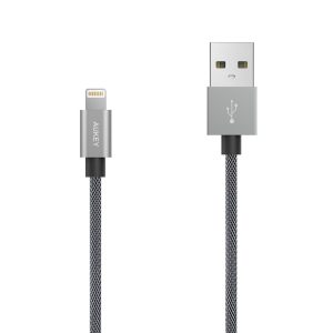 AUKEY Lightning Cable, 3.3ft Apple Certified and Braided Exomesh Cable for iPhone 7, 7 Plus, 6S, 6 Plus, iPad Pro - CB-D24