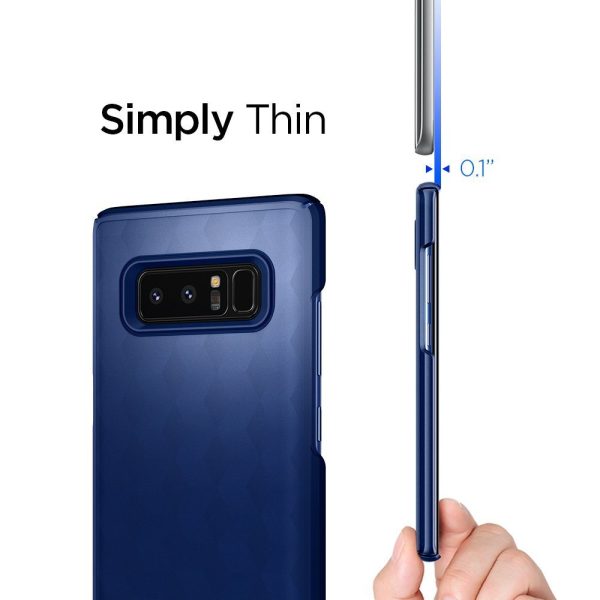 Galaxy Note 8 Original Spigen Original Thin Fit - Deep Sea Blue Galaxy Note 8 Original Spigen Original Thin Fit - Deep Sea Blue