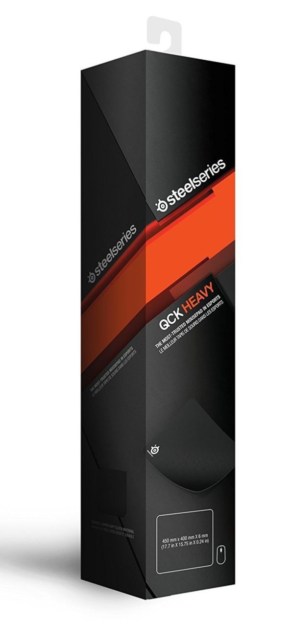 SteelSeries QcK Heavy Gaming Mouse Pad - Black SteelSeries QcK Heavy Gaming Mouse Pad - Black