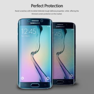 Ringke Invisible Defender Samsung Galaxy S6 Edge Edge to Edge Coverage Case Friendly Protector