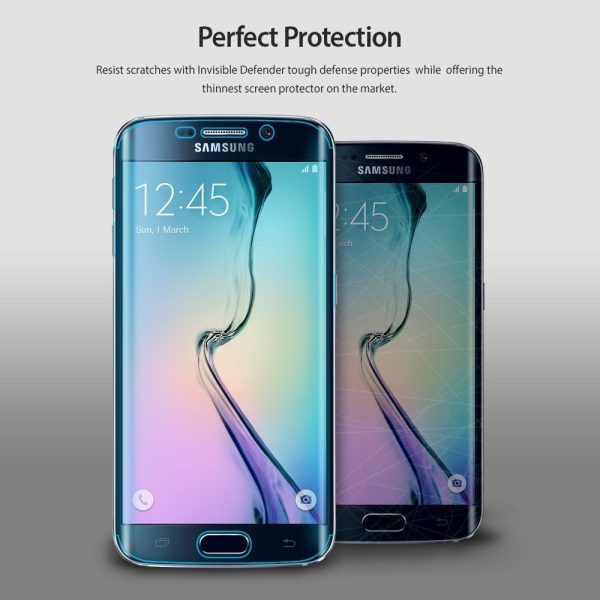 Ringke Invisible Defender Samsung Galaxy S6 Edge Edge to Edge Coverage Case Friendly Protector Ringke Invisible Defender Samsung Galaxy S6 Edge Edge to Edge Coverage Case Friendly Protector