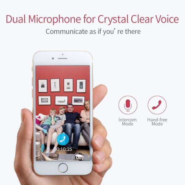 Yi Dome Camera 1080p HD Pan/Tilt/Zoom Wireless IP Security Surveillance System Night Vision - Black