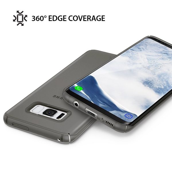 Galaxy S8 Ringke Slim Hard Back Cover - Frost Gray