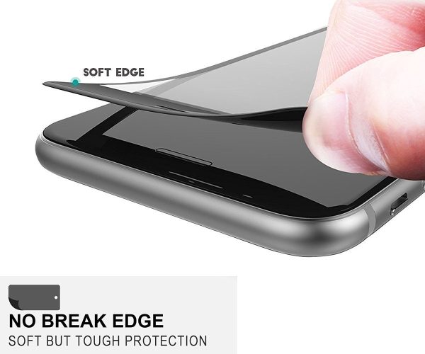 Mocolo iPhone 7 Edge to Edge Tempered Glass - Black