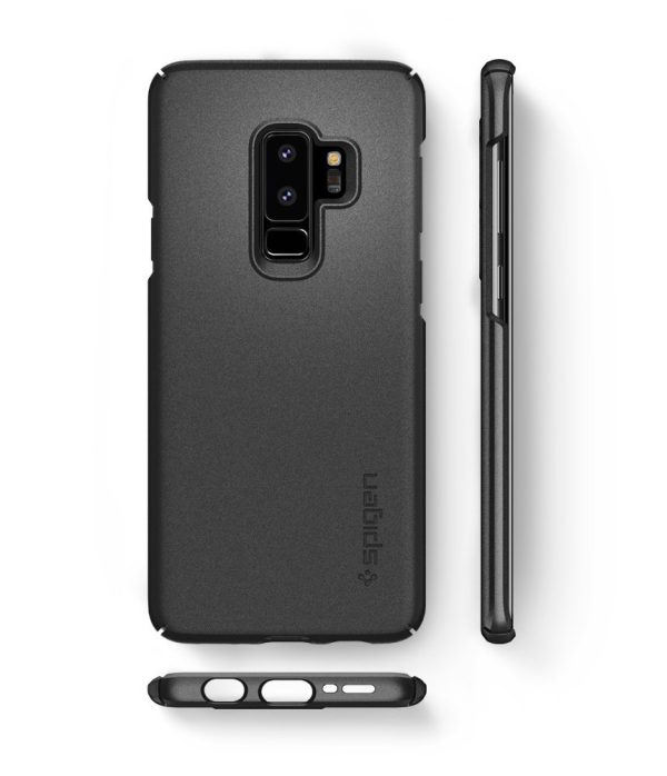 Samsung Galaxy S9 Plus Spigen Original Thin Fit Case - Graphite Gray