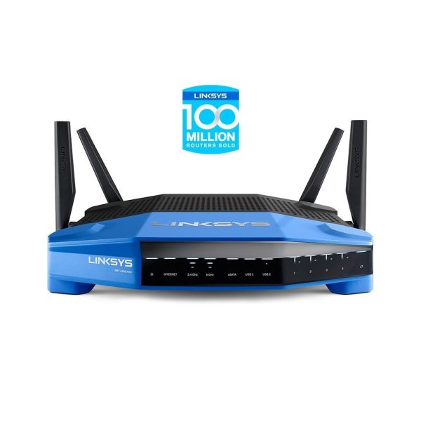 Linksys WRT1900ACS Dual-Band Wi-Fi Router with Ultra-Fast 1.6 GHz CPU