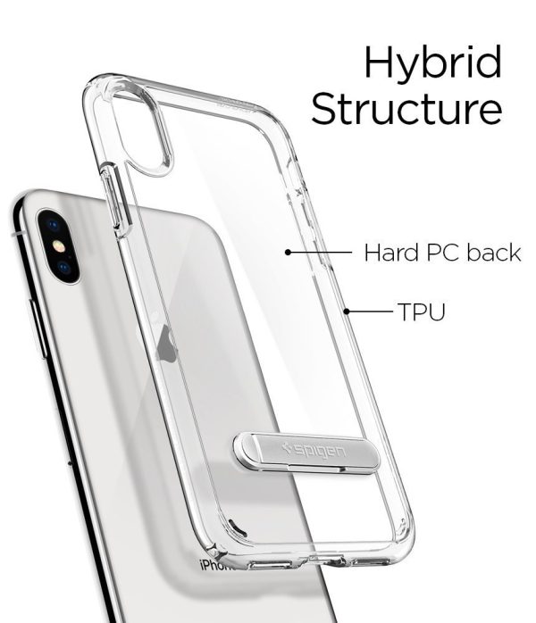 Apple iPhone X Spigen Ultra Hybrid S Case - Crystal Clear
