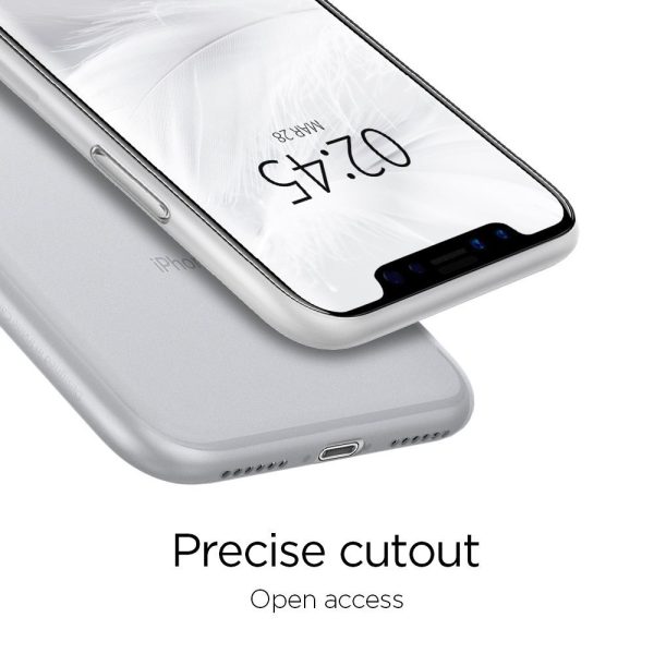 Apple iPhone X Spigen Original Air Skin - Soft Clear Apple iPhone X Spigen Original Air Skin - Soft Clear