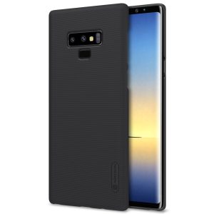 Samsung Note 9 Frosted Shield Back Cover (with FREE Screen Protector) by Nillkin - Black