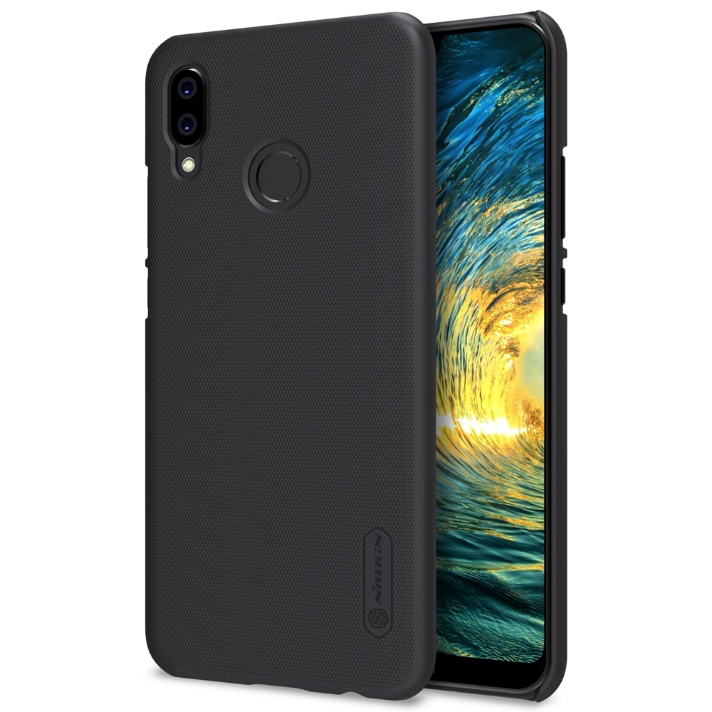 Huawei P20 Lite Frosted Shield Hard Back Cover by Nillkin - Black