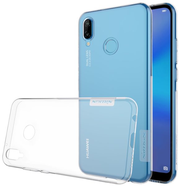 Huawei P20 Lite Premium Silicon Cover by Nillkin - Transparent
