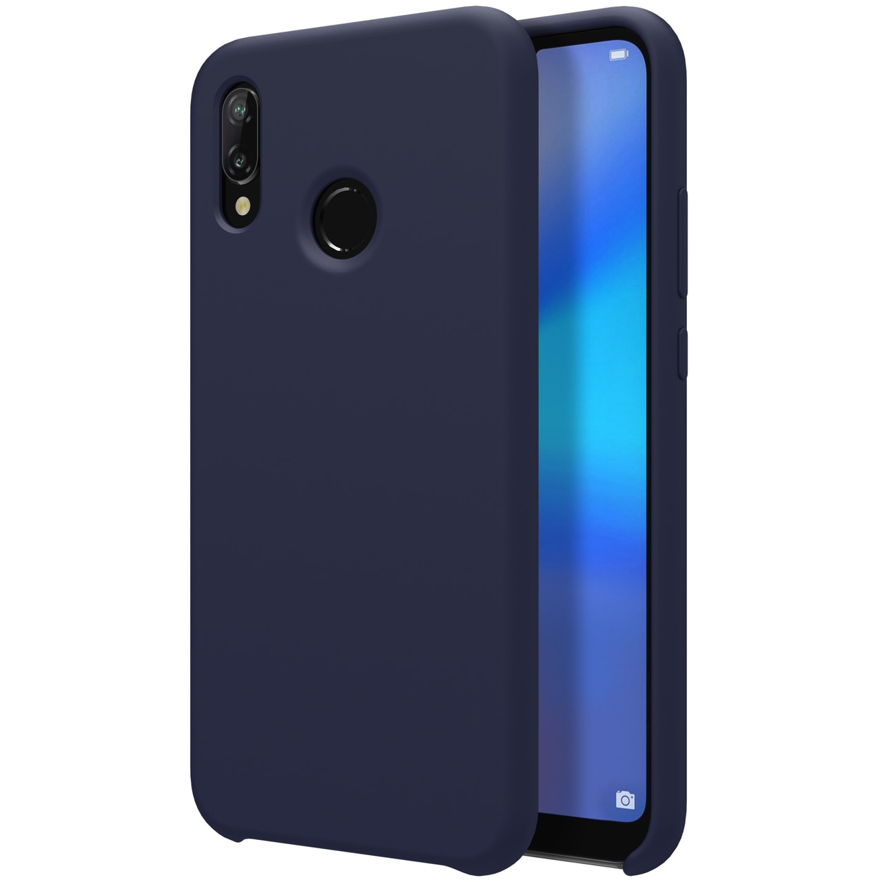 Huawei P20 Lite Flex Pure Soft Premium TPU Case by Nillkin - Dark Blue