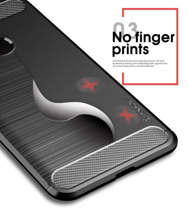 Mi 8 Concise Series / Slim Anti-fingerprint TPU Case by iPaky - Blue