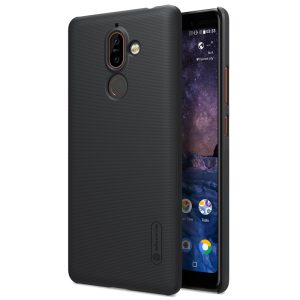Nokia 7 Plus Frosted Shield Back Cover by Nillkin - Black