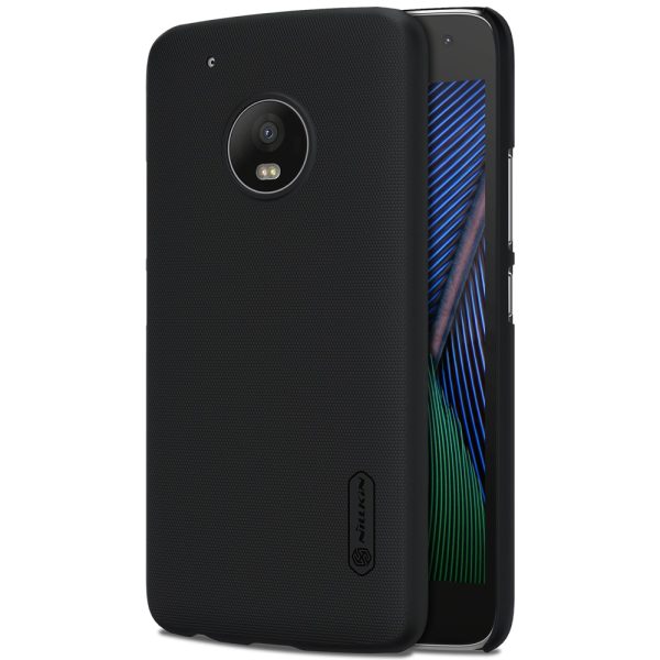 Nillkin Original Frosted Shield Back Cover for MOTO G5 Plus with FREE Screen Protector