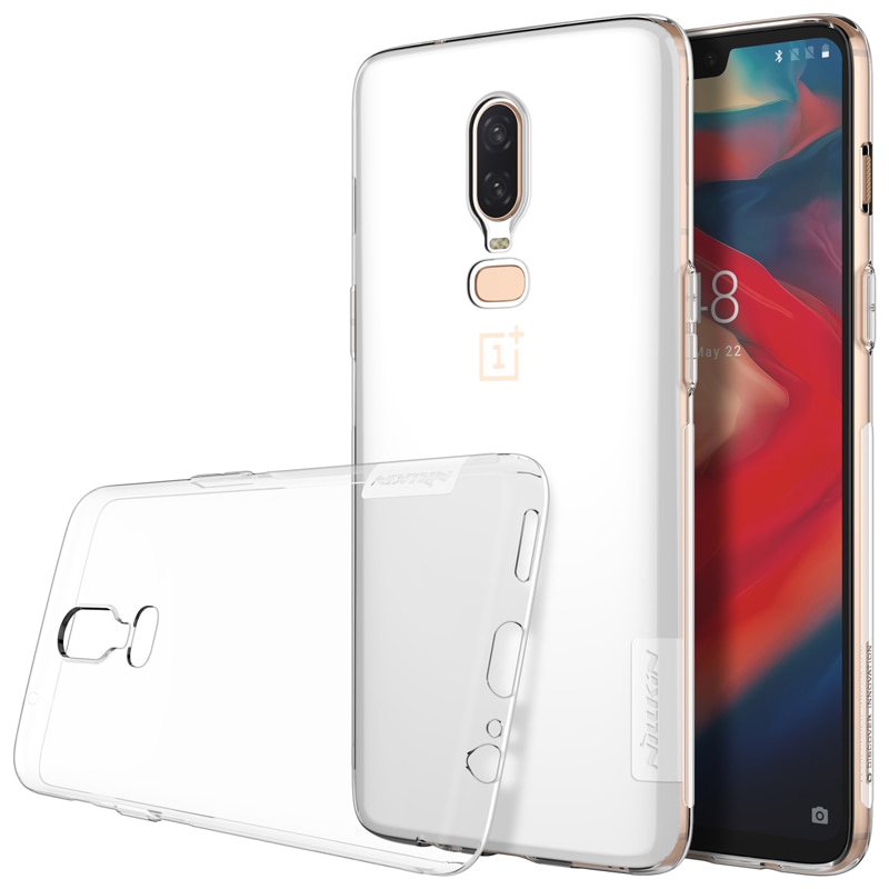 OnePlus 6 Premium Silicon Cover - Transparent