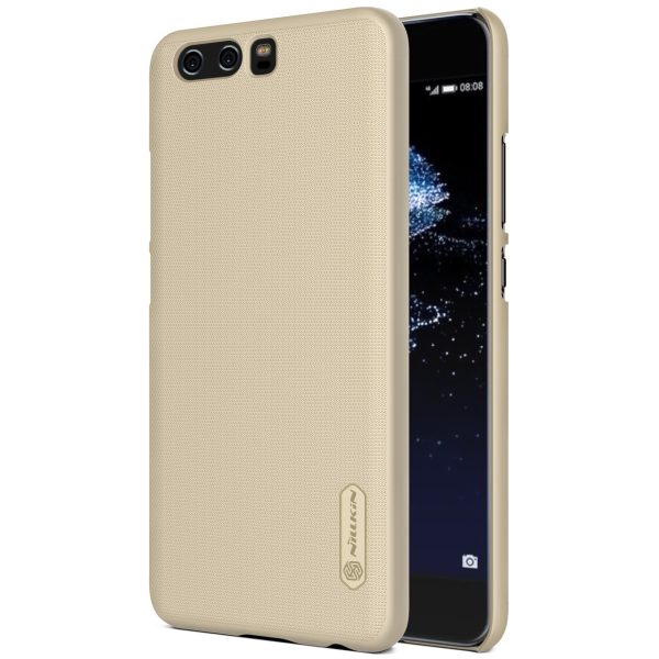 Huawei P10 Frosted Shield Hard Back Cover by Nillkin - Gold Huawei P10 Frosted Shield Hard Back Cover by Nillkin - Gold