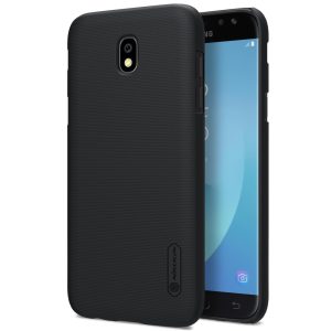 Samsung J7 2017 Frosted Shield Hard Back Cover by Nillkin - Black