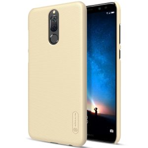 Huawei Mate 10 Lite Frosted Shield Hard Back Cover by Nillkin - Gold