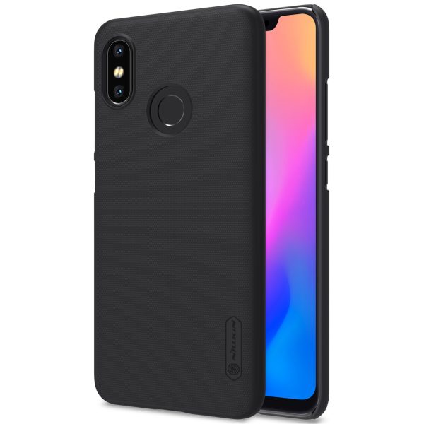 Xiaomi Mi 8 Frosted Shield Hard Back Cover by Nillkin - Black