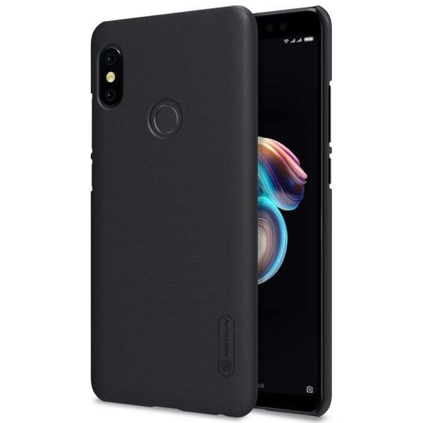 Redmi Note 5 / Note 5 PRO Frosted Shield Hard Back Cover by Nillkin - Black Redmi Note 5 / Note 5 PRO Frosted Shield Hard Back Cover by Nillkin - Black