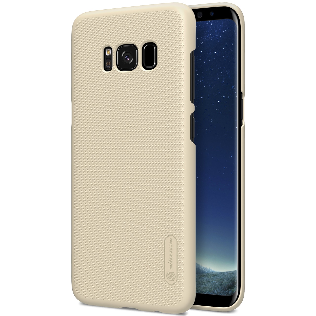 Samsung Galaxy S8 Plus Frosted Shield Back Cover by Nillkin - Maple Gold