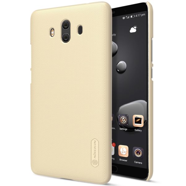 Huawei Mate 10 Frosted Shield Hard Back Cover by Nillkin - Gold