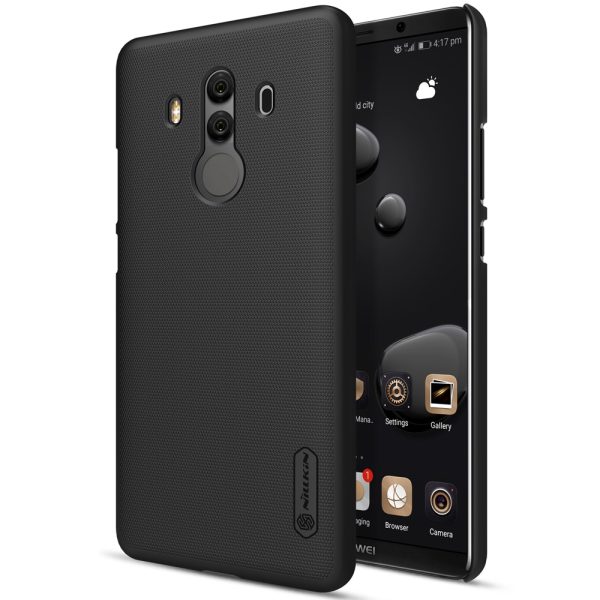 Huawei Mate 10 Pro Frosted Shield Hard Back Cover by Nillkin - Black