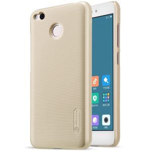 Nillkin Original Frosted Shield Back Cover for Redmi 4X with Free Screen Protector