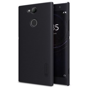 Sony Xperia XA2 Frosted Shield Hard Back Cover by Nillkin - Black