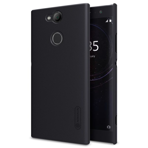Sony Xperia XA2 Frosted Shield Hard Back Cover by Nillkin - Black Sony Xperia XA2 Frosted Shield Hard Back Cover by Nillkin - Black