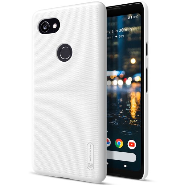 Google Pixel 2 XL Frosted Shield Hard Back by Nillkin - White
