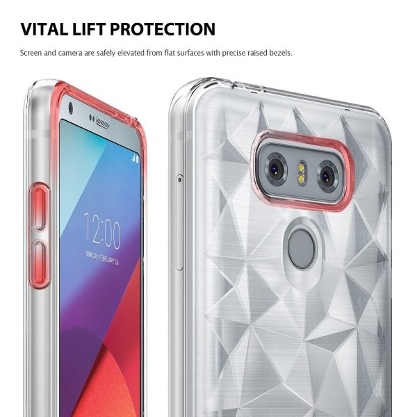 Ringke Original Air Prism Geometric Design Back Soft Cover for LG G6