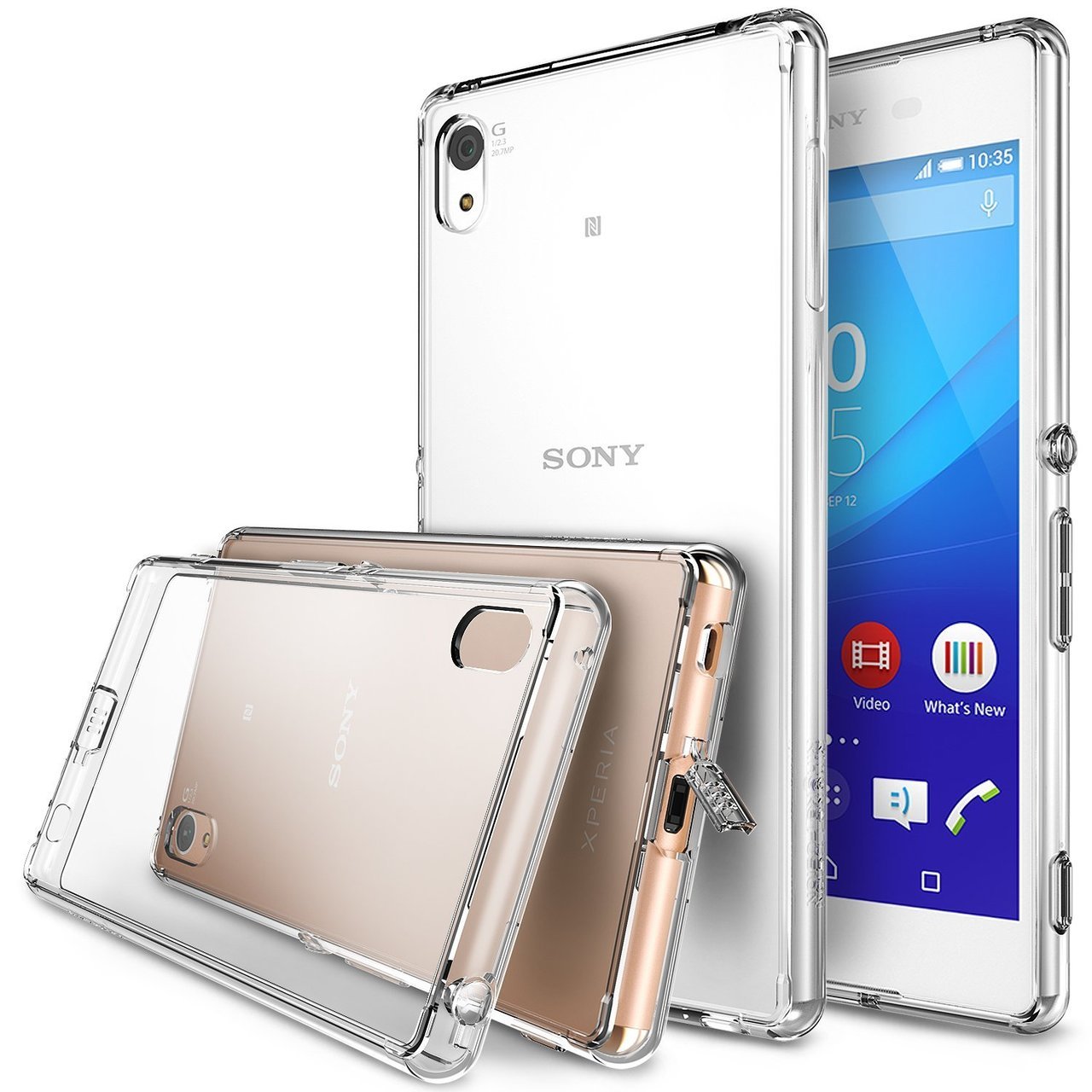 Sony Xperia Z3 (Z4) Ringke Hybrid Drop Protection Fusion Case
