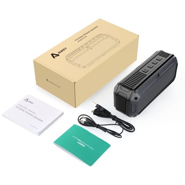 AUKEY Rugged Outdoor Bluetooth 4.0 Speaker (Bluetooth, Micro USB, IP64) - SK-M8