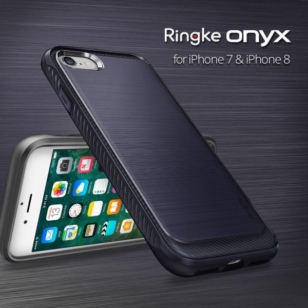 Apple iPhone 8 / 7 Ringke Onyx Rugged Case - Black