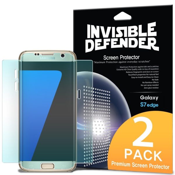 Galaxy S7 Edge Ringke Invisible Defender Edge to Edge Coverage Case Friendly Protector Galaxy S7 Edge Ringke Invisible Defender Edge to Edge Coverage Case Friendly Protector