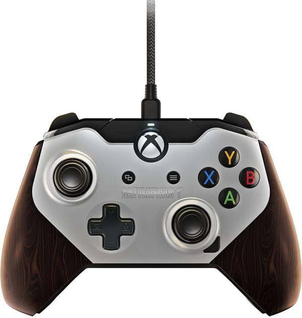 Battlefield 1 Official Wired Controller For Xbox One & Windows Brown - PDP Battlefield 1 Official Wired Controller For Xbox One & Windows Brown - PDP