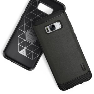 Galaxy S8 Ringke Flex S Leather Infused Case - Deep Blue