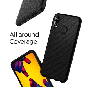 Huawei P20 Lite Spigen Liquid Air Case - Black