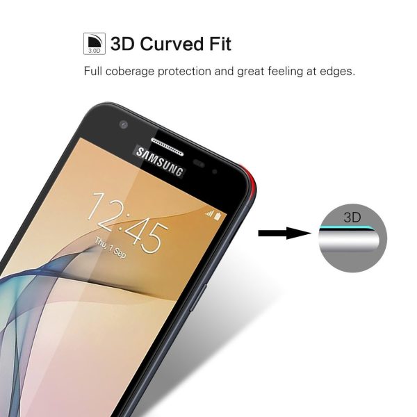 Mocolo Samsung Galaxy J5 Prime Edge to Edge Tempered Glass - Black