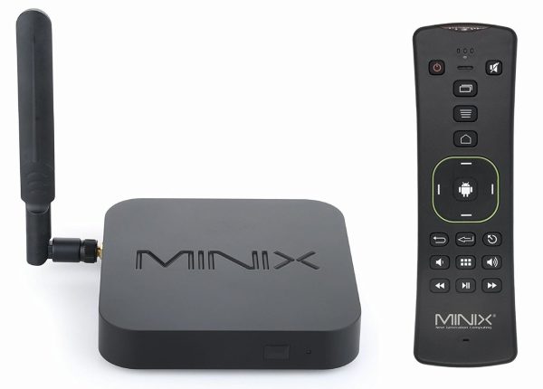 MINIX NEO U9-H 4K Ultra High Definition HDR UHD Streaming Android TV BOX with FREE Minix NEO A3 Voice Air Mouse