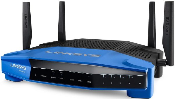 Linksys WRT1900ACS Dual-Band Wi-Fi Router with Ultra-Fast 1.6 GHz CPU