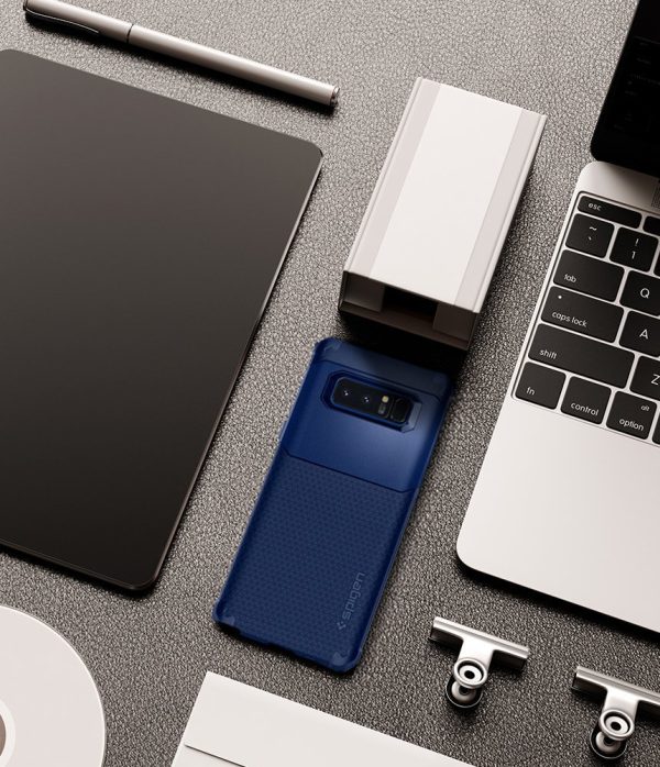 Galaxy Note 8 Spigen Hybrid Armor Case - Deep Sea Blue