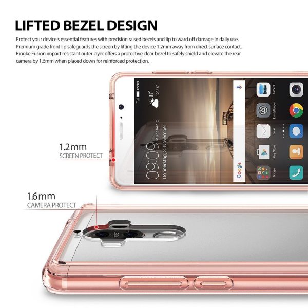 Huawei Mate 9 Dual Layer Ringke Fusion Case - Crystal Clear