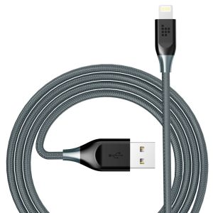 Tronsmart Braided Lightning Cable MFi Certified 10 Ft. Length - Black