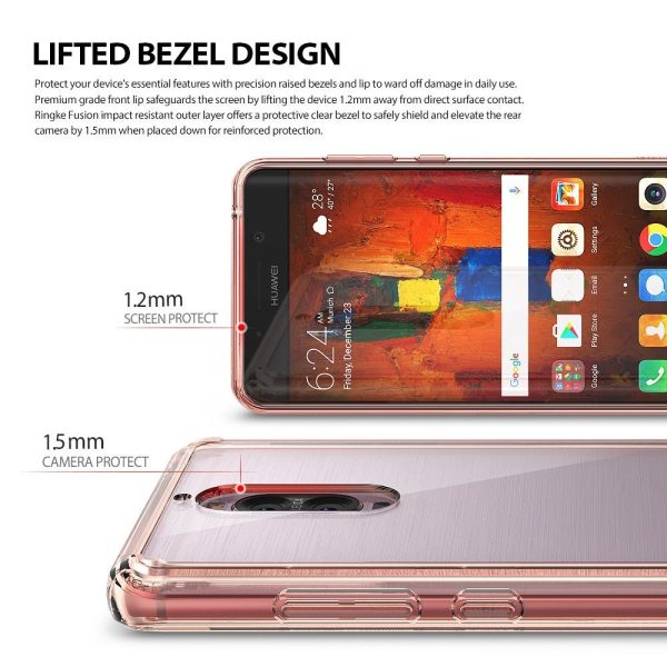 Huawei Mate 9 Pro Dual Layer Drop Protection Ringke Fusion Case